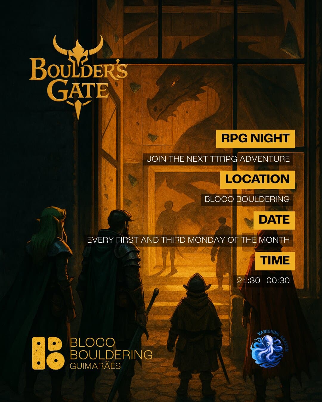 Sessão de jogos roleplaying