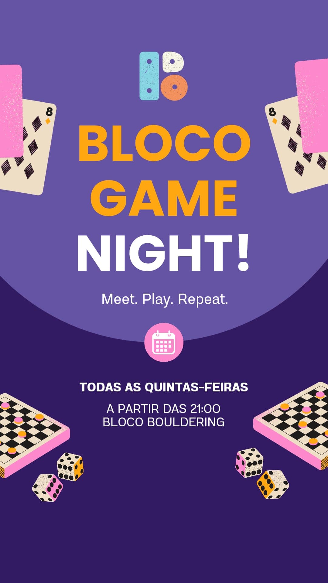Noite de Jogos de Tabuleiro